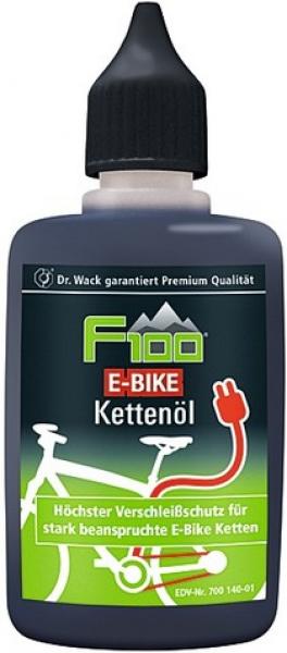 Kettenöl Dr. Wack F100 E-Rad 50ml Tropfflasche