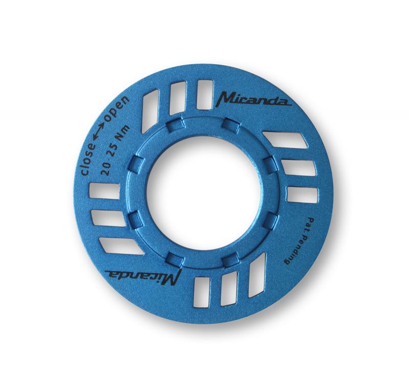 Kettenschutz mit O-Ring für Bosch Antrieb, blau